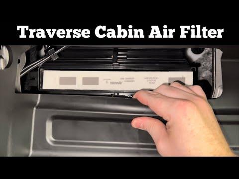How To Replace A 2018 - 2023 Chevy Traverse Cabin Air filter - Change Chevrolet Replacement Location