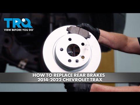 How to Replace Rear Brakes 2014-2022 Chevrolet Trax