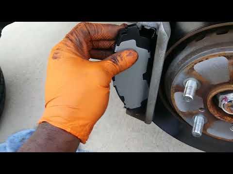 HONDA PILOT 2018 FRONT BRAKE PADS REPLACEMENT