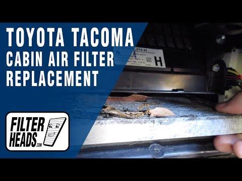 How to Replace Cabin Air Filter 2012 Toyota Tacoma | AQ1045