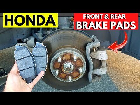How to Replace Front Brake Pads and Rotors on a 2015-2020 Honda Fit