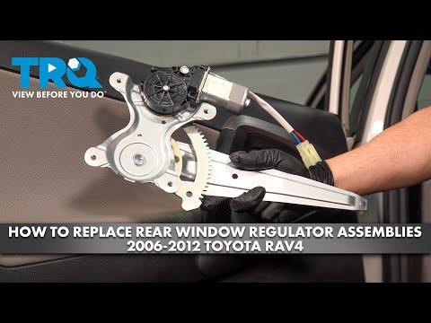 How to Replace a Rear Window Regulator on a 2011 Toyota RAV4 (Rear Door)
