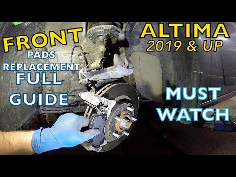 How to Replace Front Brake Pads on a 2013-2025 Nissan Altima (Trim: Edition ONE | Engine: Inline 4 2.0L | Body: Sedan)