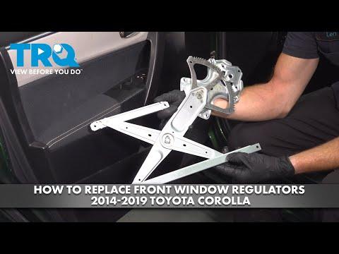 How to Replace the Front Window Regulator on a 2015 Toyota Corolla (Driver or Passenger)