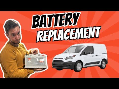 How to Replace the 12V Battery on a 2010-2023 Ford Transit Connect (Plus BMS Reset) (Engine: Inline 4 1.6L)