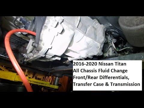 2016-2020 Nissan Titan Full Chassis Fluid Change, Differentials, Transfer Case &amp; Transmission