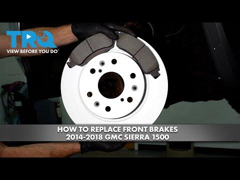 How to Replace Front Brake Pads and Rotors on a 2005-2018 GMC Sierra 1500 (Trim: Base | Body: Standard Cab Pickup)