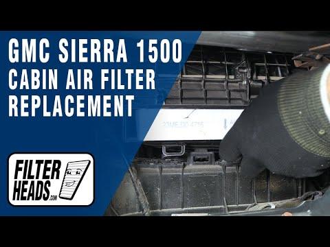 How to Replace Cabin Air Filter 2018 GMC Sierra 1500 | AQ1225