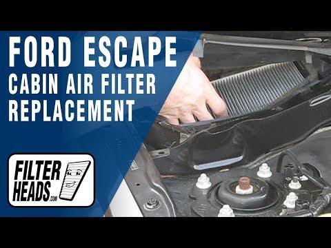 How to Replace Cabin Air Filter 2008 Ford Escape | AQ1110
