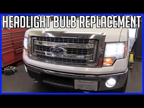 How to Replace Both Headlight Bulbs on a 2005-2014 Ford F-150 (H13 Halogen or D3S HID)