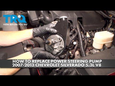 How to Replace the Power Steering Pump on a 2007-2013 Chevrolet Silverado 1500 (Trim: LS | Engine: V8 5.3L)