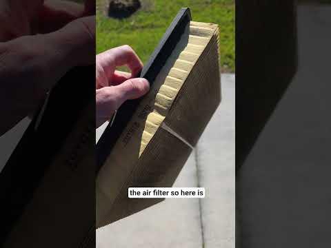 2018 Toyota Tundra Engine Air Filter replacement #toyota #tundra