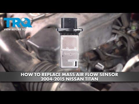 How to Replace Mass Airflow Sensor 2004-2015 Nissan Titan