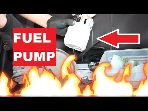 Nissan Sentra FUEL PUMP installation (complete tutorial)