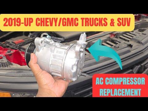How to Replace the A/C Compressor on a 2014-2019 Chevrolet Silverado 1500 (Trim: LT | Engine: V8 5.3L)