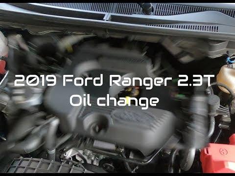 2019 Ford Ranger Oil Change