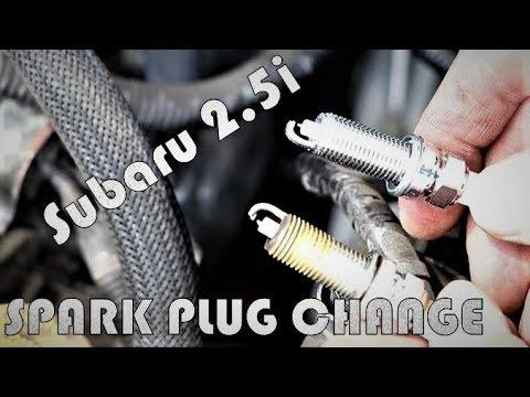Changing Spark Plugs in Subaru Legacy 2.5i