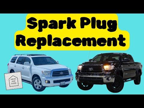 How to replace Sparkplugs on a Toyota Sequoia/Tundra 2007-2019