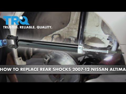How to Replace Rear Shocks 07-12 Nissan Altima