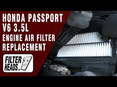 How to Replace Engine Air Filter 2021 Honda Passport V6 3.5L | TA29152, AF5266