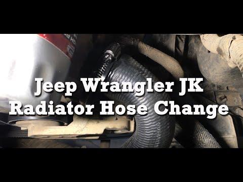 Jeep Wrangler JK radiator Hose Change - Years 07-11