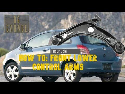 How to Replace Front Lower Control Arms on a 2007-2015 Toyota Yaris