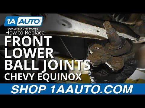 How to Replace Front Lower Ball Joint 10-16 Chevy Equinox