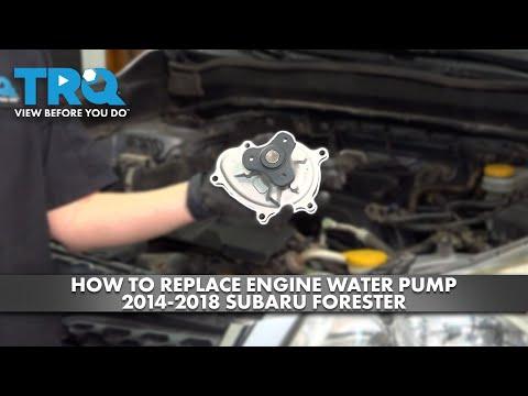 How to Replace the Water Pump on a 2014 Subaru Forester (2.0XT/2.5L)