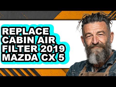 How to Replace Cabin Air Filter 2019 Mazda CX-5 (Only Way)