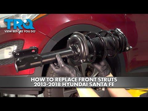 How to Replace Front Struts on a 2016-2018 Hyundai Santa Fe (MacPherson Strut Guide) (Trim: Limited)