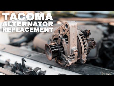 05-15 Toyota Tacoma V6 Alternator Replacement