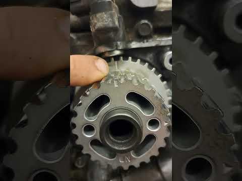 Subaru Forester XT turbo DOHC timing marks