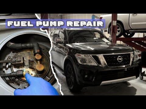 FUEL LEAK / FUEL PUMP REPLACEMENT - 2018 NISSAN ARMADA