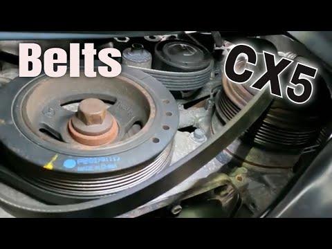 How to Replace the Belts on a Mazda CX5
