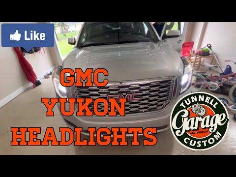 How to Replace Both Headlight Bulbs on a 2018 GMC Yukon (Low & High Beam)