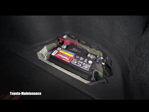 Toyota Camry Hybrid 12 Volt Aux Battery Location, Testing, Replacement