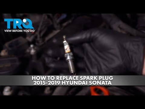 How to Replace Spark Plug 2015-2019 Hyundai Sonata