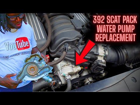How To Replace A Water Pump On Dodge Charger/ Challenger &amp; Jeep 6.4 HEMI 2015-2020 Full Tutorial.