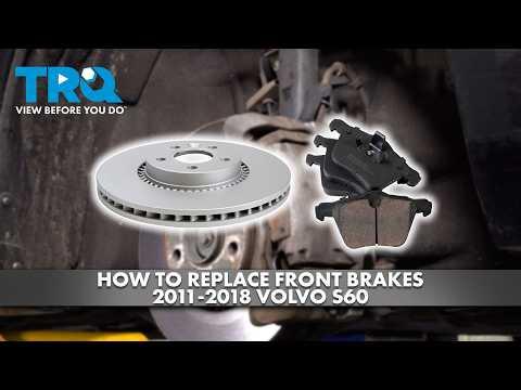 How to Replace Front Brake Pads and Rotors on a 2011-2018 Volvo S60 (Trim: T5 | Engine: Inline 5 2.5L)