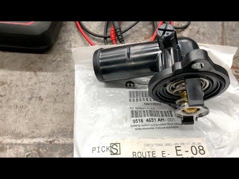 Thermostat &amp; Housing Replacement - 2013 Jeep Wrangler Sahara 3.6L P0128