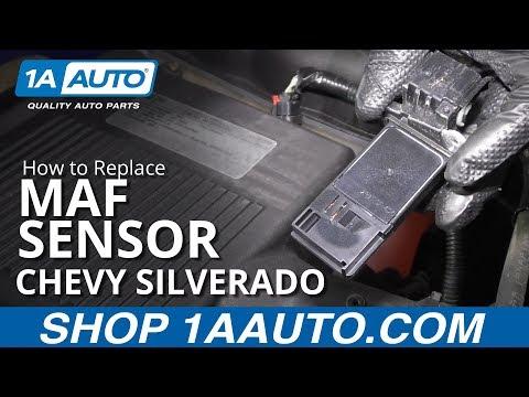 How to Replace Mass Airflow Sensor 15-17 Chevy Silverado