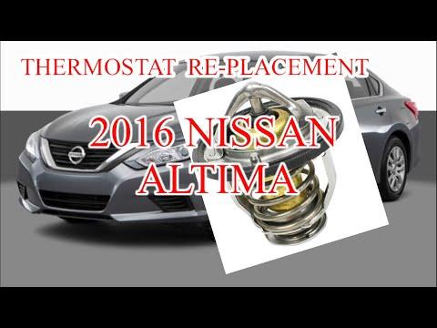 How to Replace the Thermostat on a 2007-2018 Nissan Altima (2.5L) (Engine: Inline 4 2.5L)