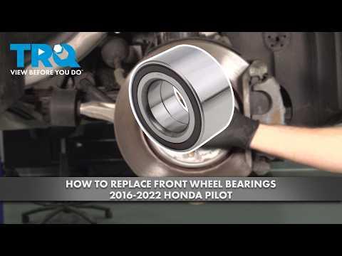 How to Replace Front Wheel Bearings on a 2016-2022 Honda Pilot (Engine: V6 3.5L)