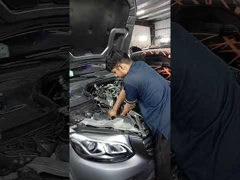mersedes glc3000 engine mount replace