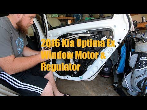 2016 Kia Optima EX Window Regulator and Motor Replacement (rear right)