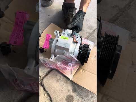 How to Replace the A/C Compressor on a 2016 Honda Accord (R-134a System)