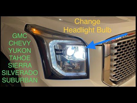 How to Replace Headlight Bulbs on a 2015-2019 GMC Yukon (HID D3S Low Beam & 9005 High Beam)