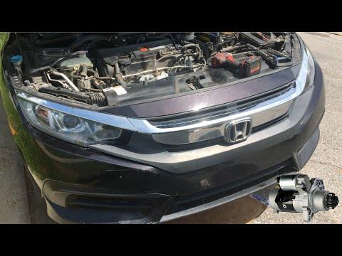 2018 Honda Civic Starter Replacement the easy Way