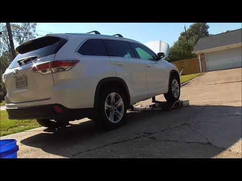 How to Change Transmission Fluid on a 2016 Toyota Highlander