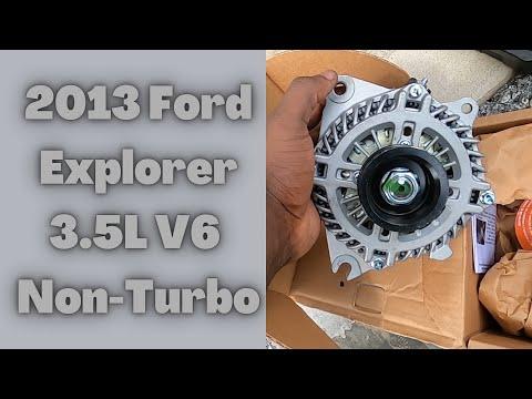 2011-2015 Ford Explorer 3.5L V6 Alternator Replacement